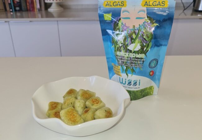 gnocchi com po de alga